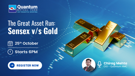 The Great Asset Run: Sensex v/s Gold